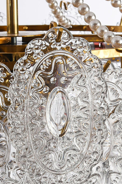 Pearls Glass Chandelier - everlamps