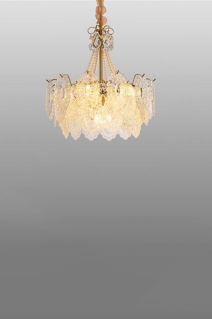 Pearls Glass Chandelier - everlamps