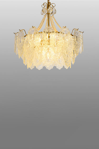 Pearls Glass Chandelier - everlamps