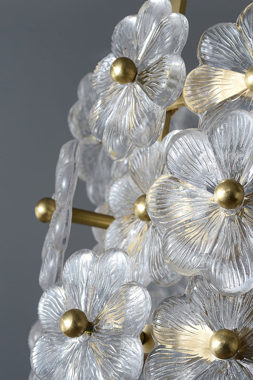 Petit Floral Glass Pendant Lamp - everlamps