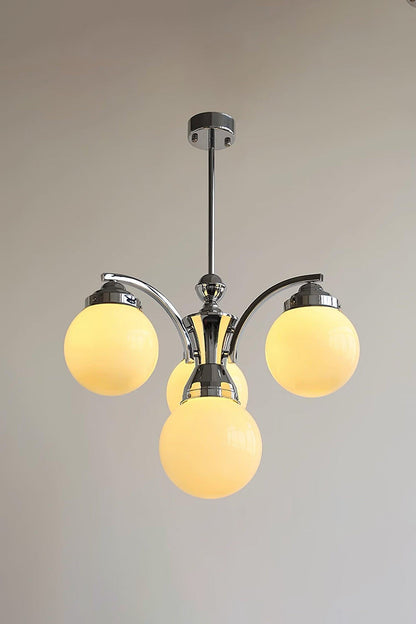 Pink Globe Modern Chandelier - view 13 | everlamps