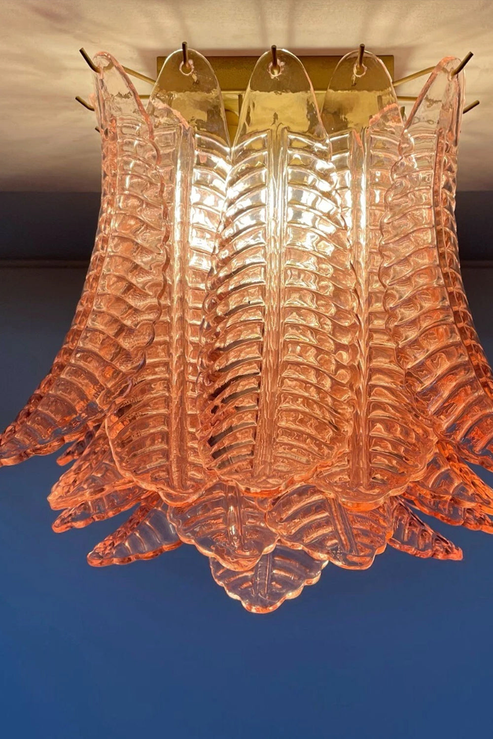 Pink Art Felci Glass Ceiling Light - view 10 | everlamps
