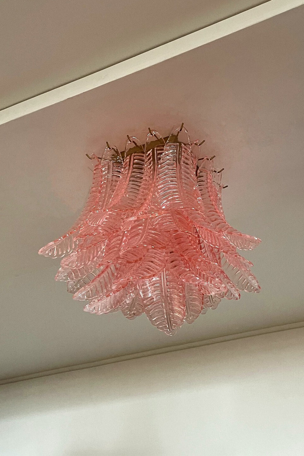 Pink Art Felci Glass Ceiling Light - view 11 | everlamps