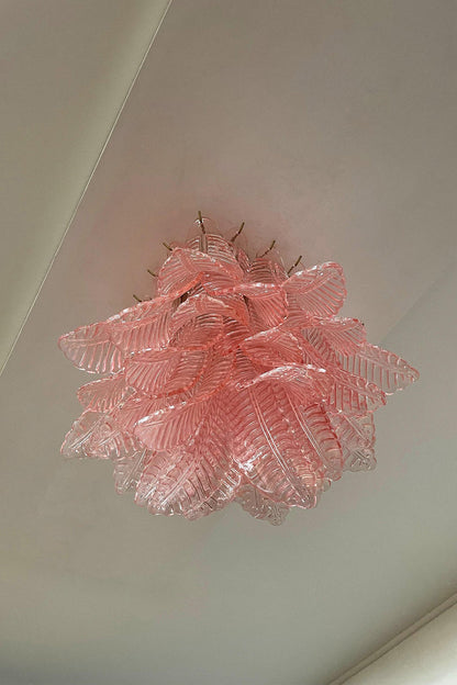 Pink Art Felci Glass Ceiling Light - view 12 | everlamps