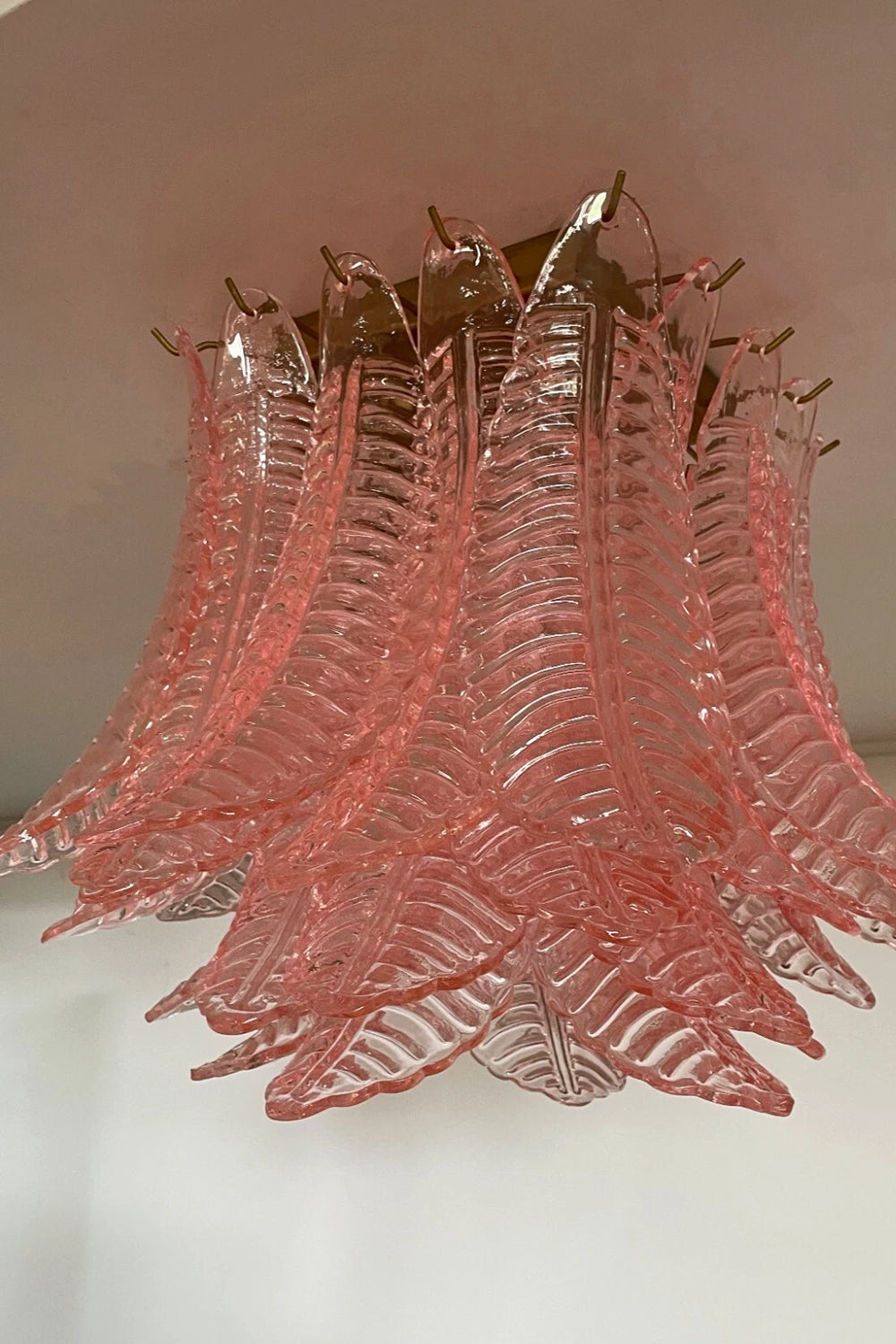 Pink Art Felci Glass Ceiling Light - view 15 | everlamps