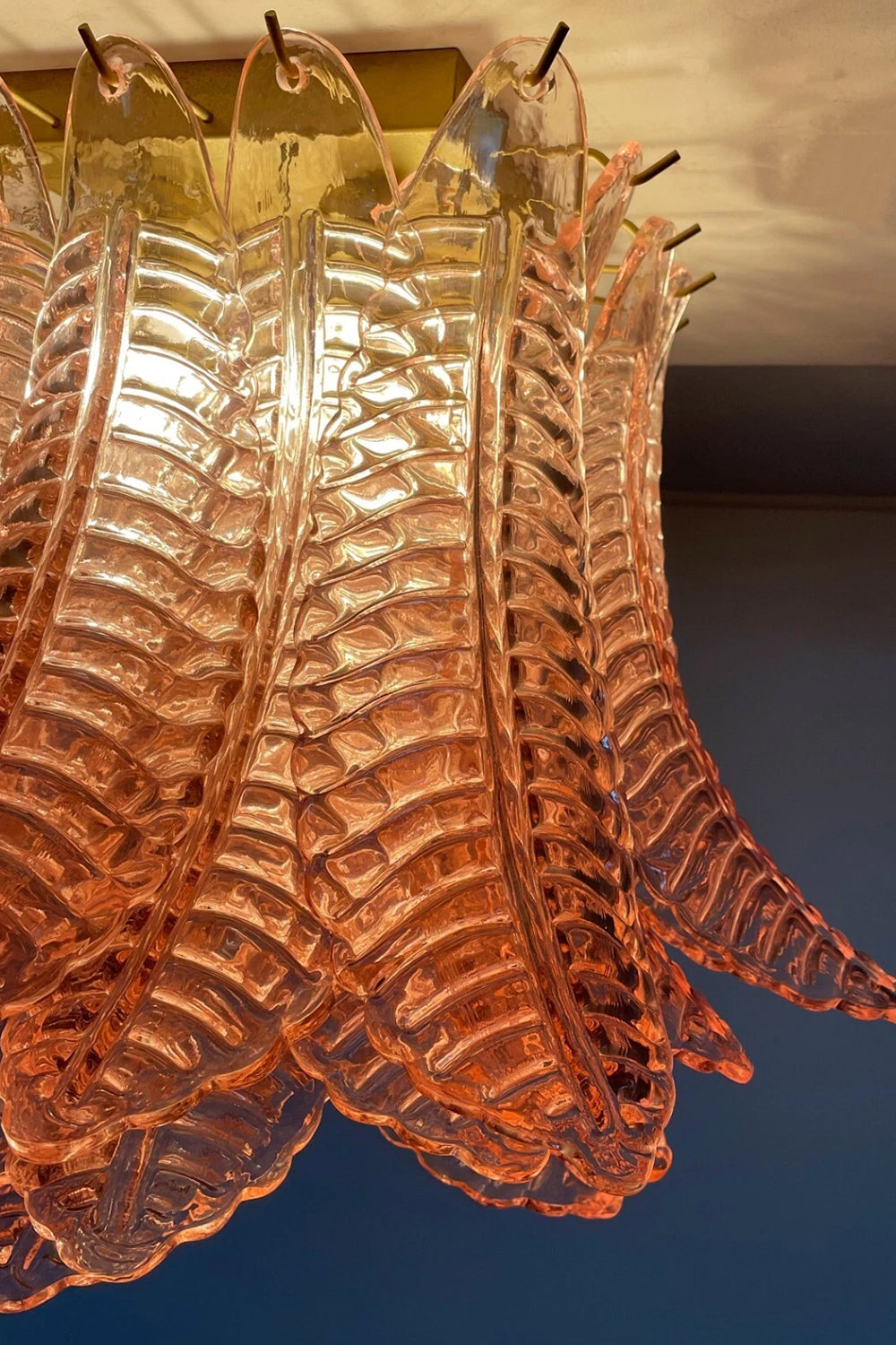 Pink Art Felci Glass Ceiling Light - view 17 | everlamps