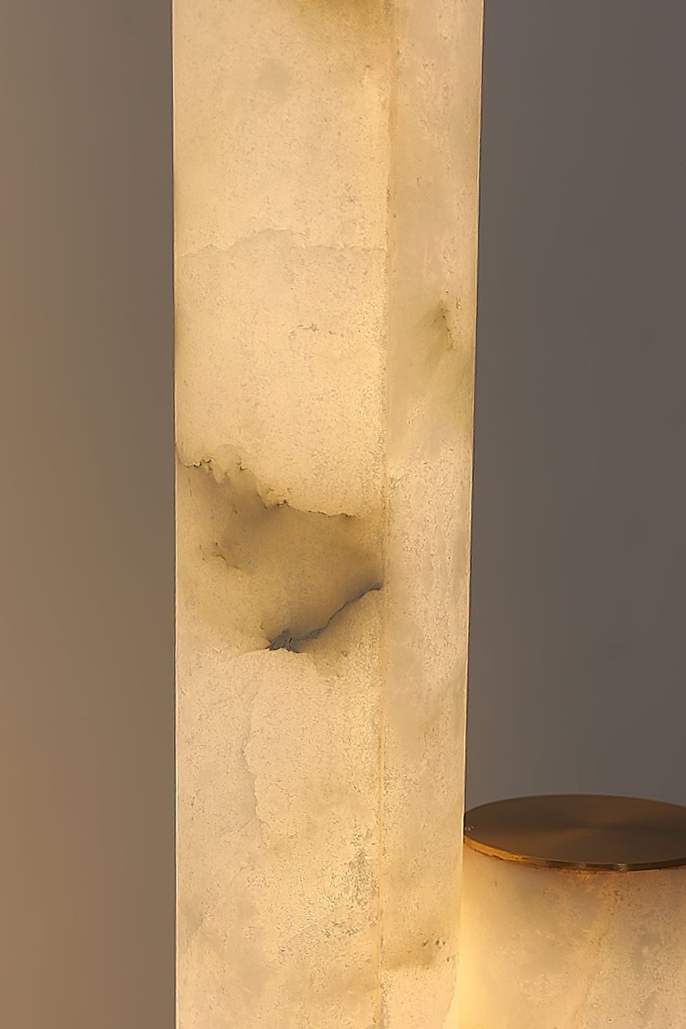 Piped Alabaster Floor Lamp - view 16 | everlamps