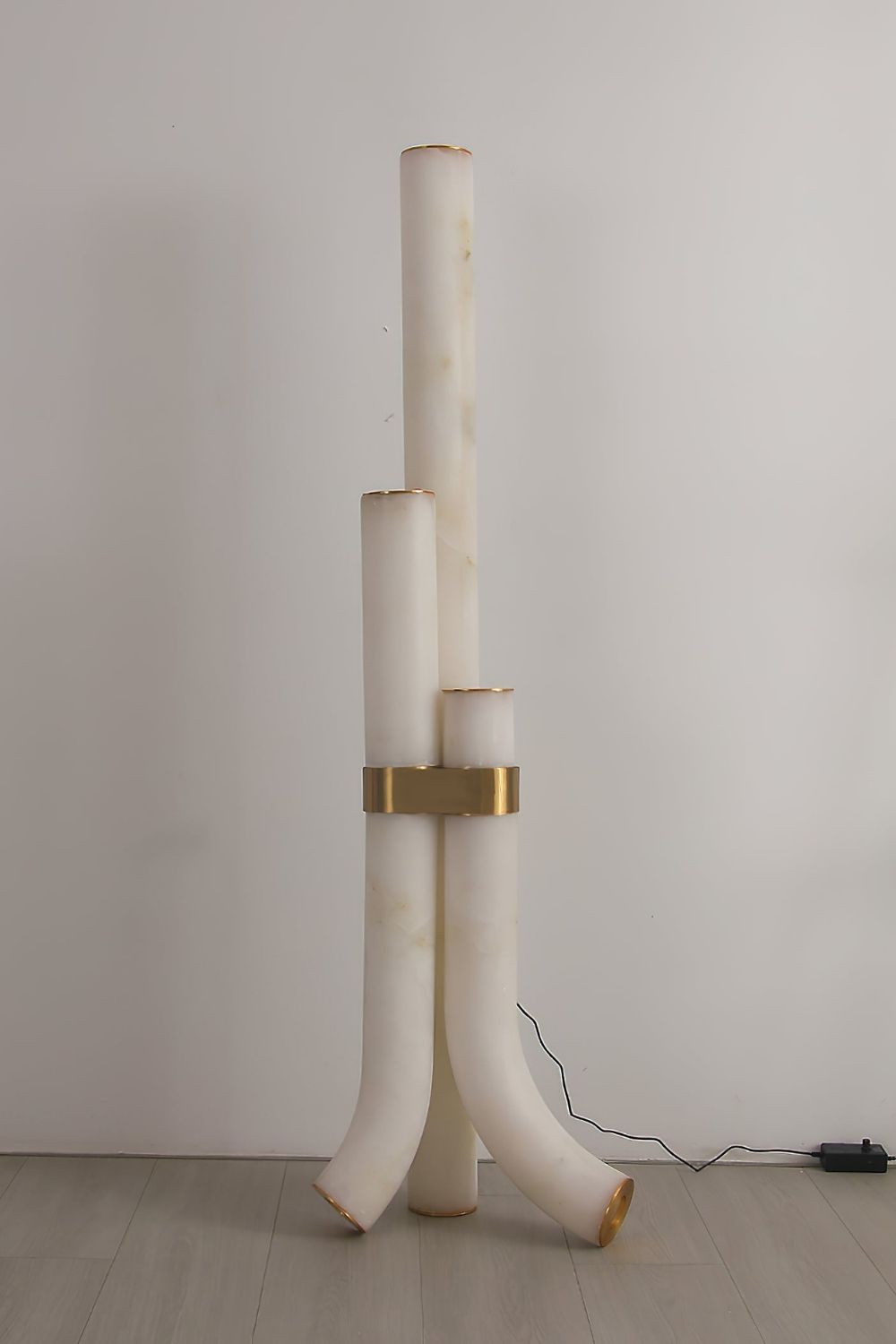 Piped Alabaster Floor Lamp - view 9 | everlamps