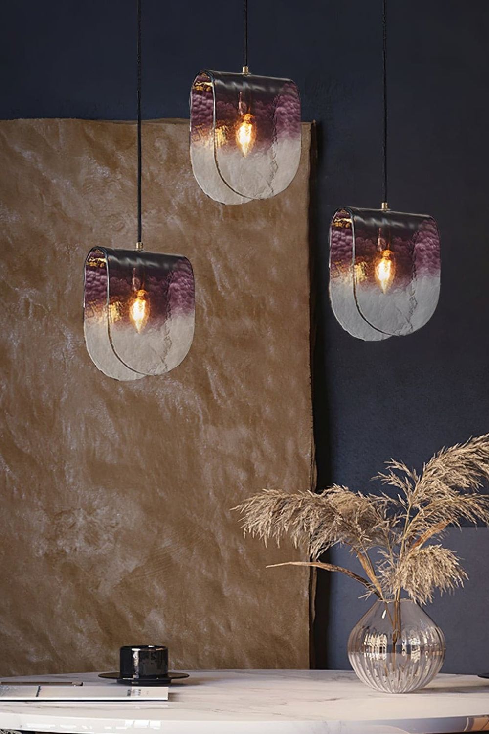 Planck Pendant Gradient Glass Light - view 6 | everlamps