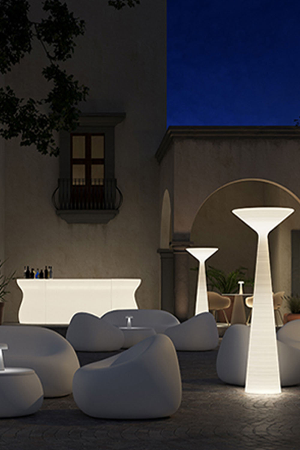 Plust Outdoor Floor Lamp - view 6 | everlamps