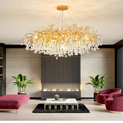 Aquarcadia Living Room Branch Chandelier