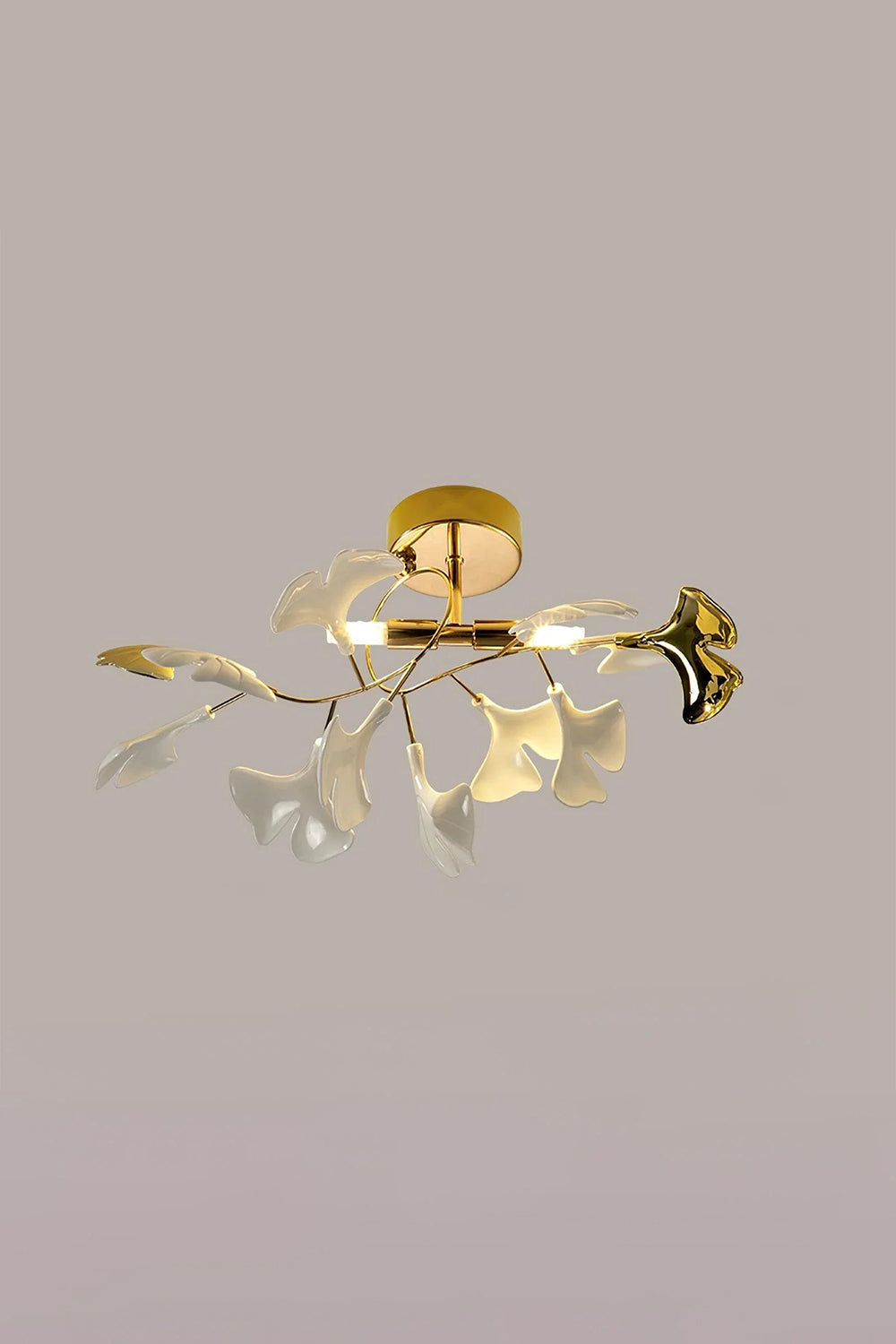 Porcelain Ginkgo Leaf Ceiling Light vexa lamps