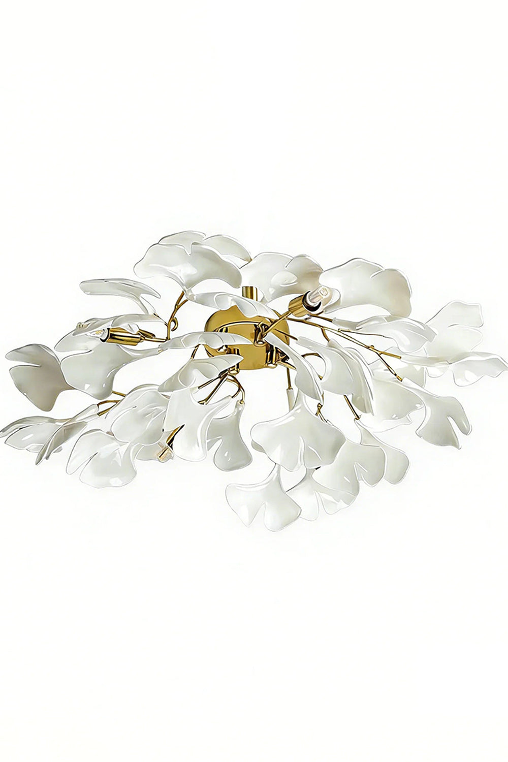 Porcelain Ginkgo Leaf Ceiling Light vexa lamps