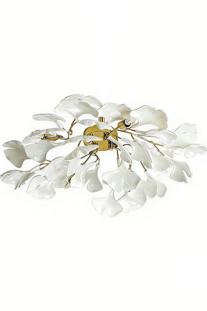 Porcelain Ginkgo Leaf Ceiling Light vexa lamps