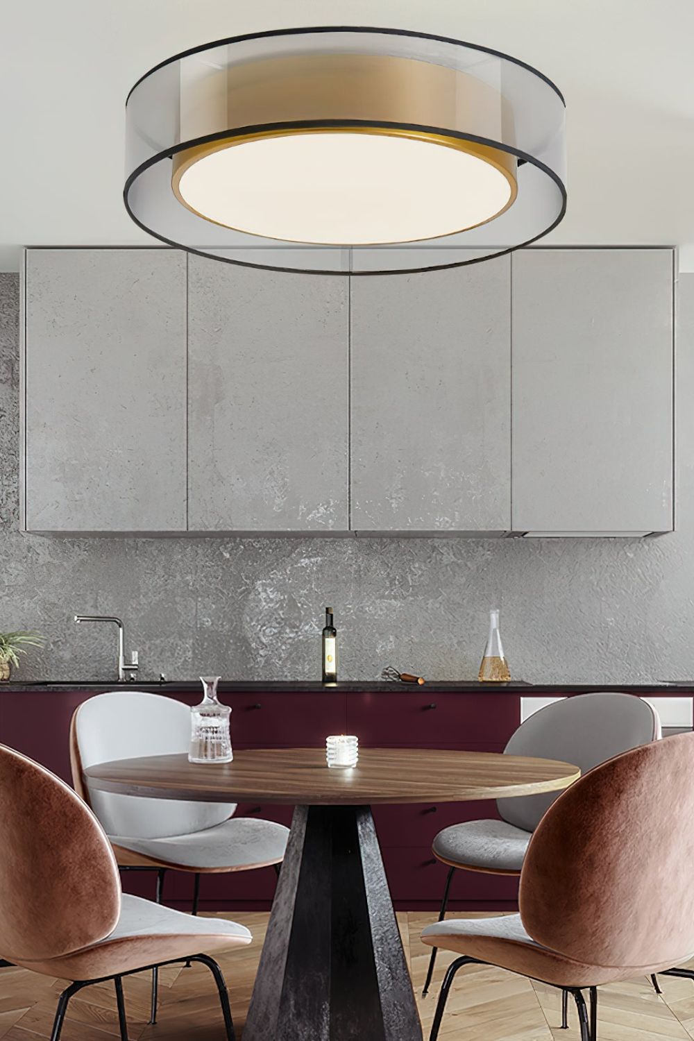 Post-Modern LED Ceiling Lamp - view 6 | everlamps
