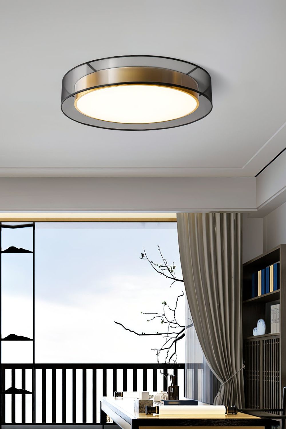 Post-Modern LED Ceiling Lamp - view 7 | everlamps
