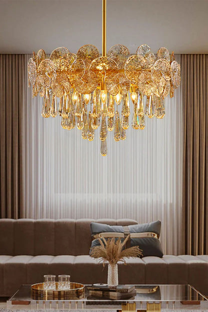 Postmodern Light Luxury Crystal Chandelier - view 3 | everlamps