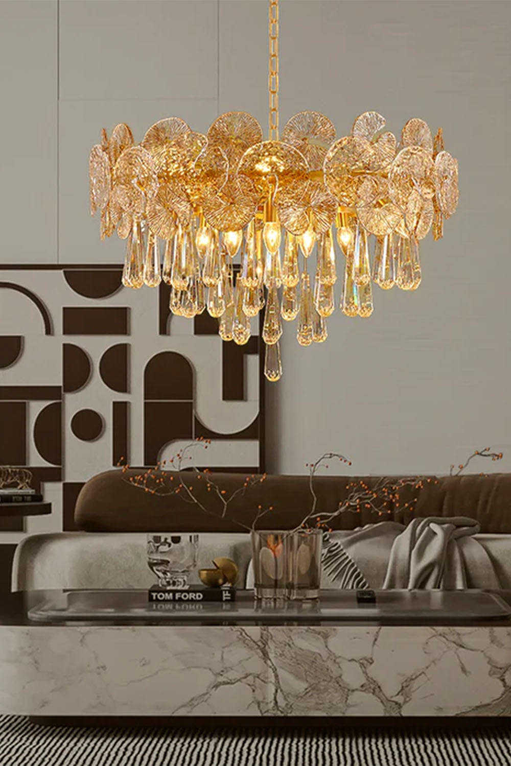 Postmodern Light Luxury Crystal Chandelier - view 6 | everlamps