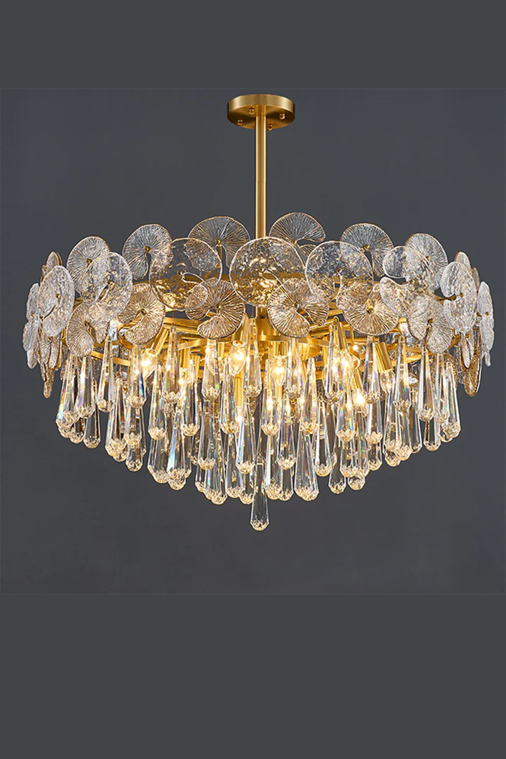 Postmodern Light Luxury Crystal Chandelier - view 9 | everlamps