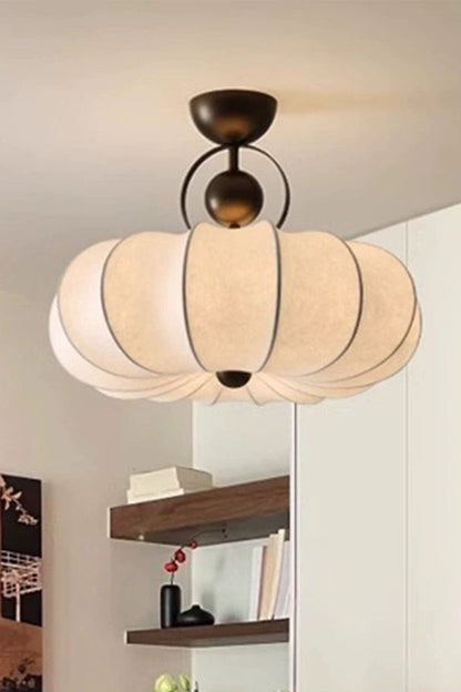 Pumpkin Silk Ceiling Lamp - view 20 | everlamps