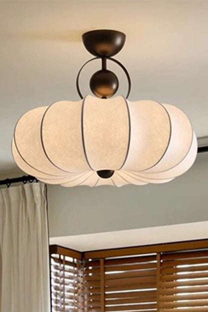 Pumpkin Silk Ceiling Lamp - view 19 | everlamps