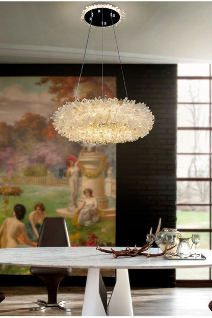 Quartz Crystal Chandelier - everlamps