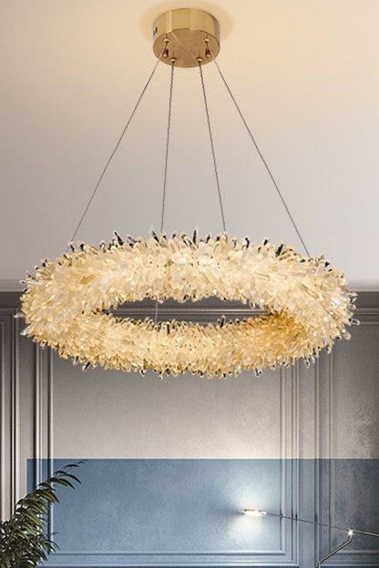 Quartz Crystal Chandelier - everlamps