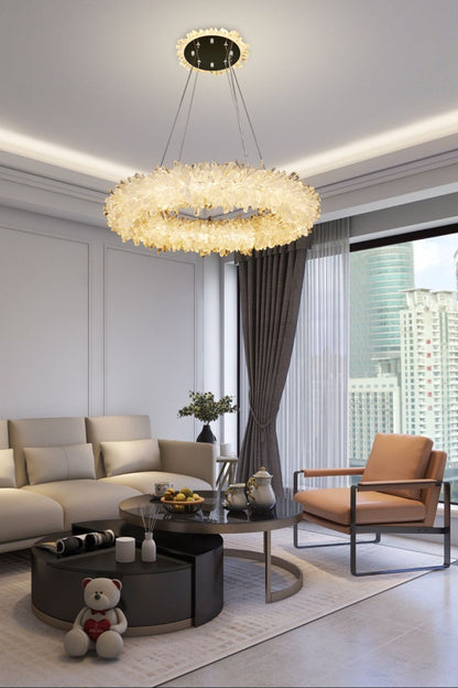 Quartz Crystal Chandelier - everlamps