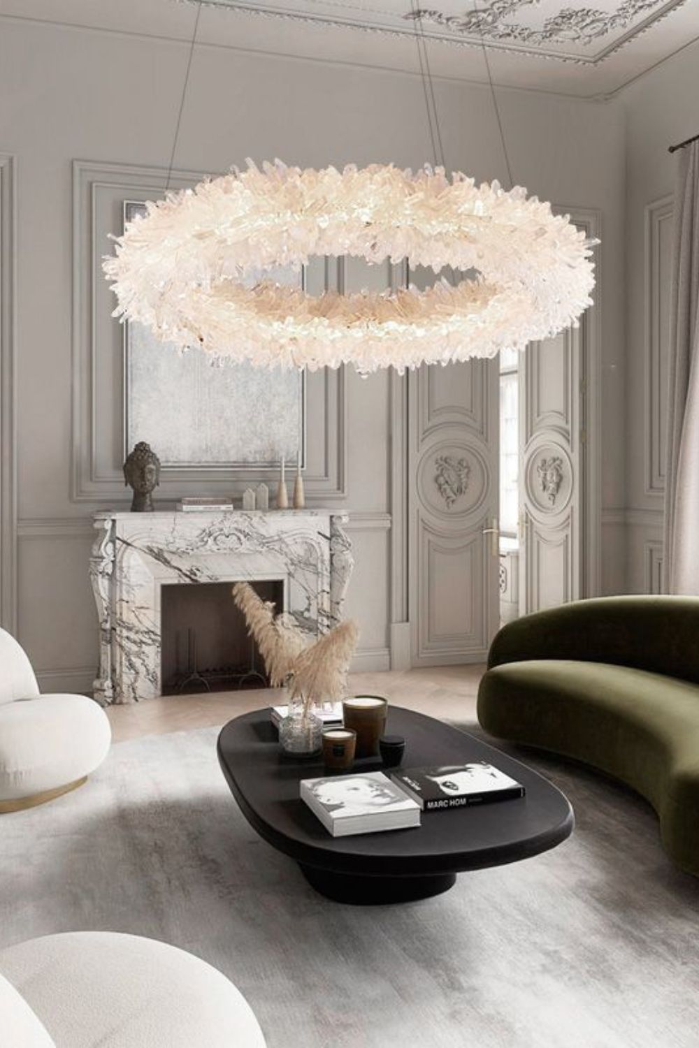 Quartz Crystal Chandelier - everlamps