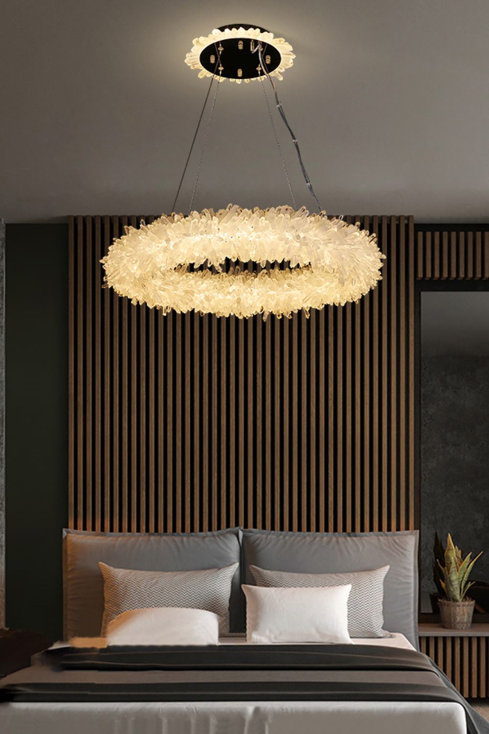 Quartz Crystal Chandelier - everlamps
