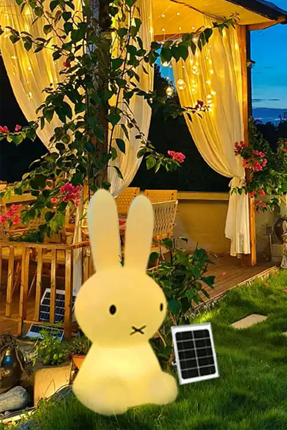 Rabbit PE Roto-molded Outdoor Floor Lamp - view 6 | everlamps