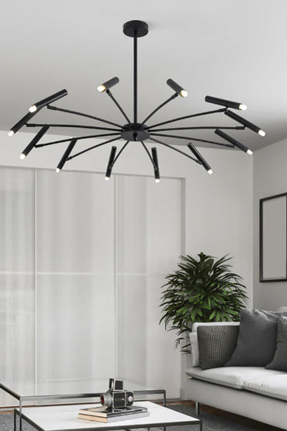 Radial Modern Chandelier - view 11 | everlamps