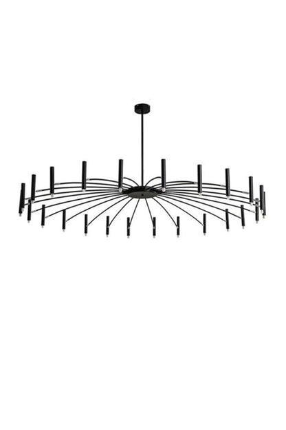 Radial Modern Chandelier - view 32 | everlamps