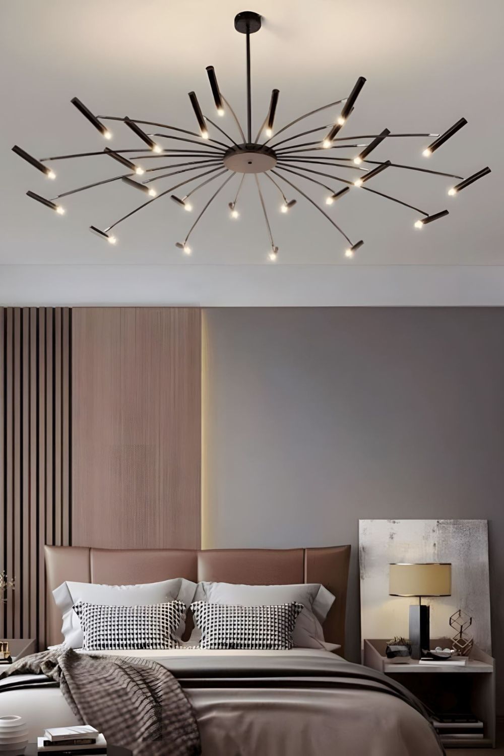 Radial Modern Chandelier - view 24 | everlamps