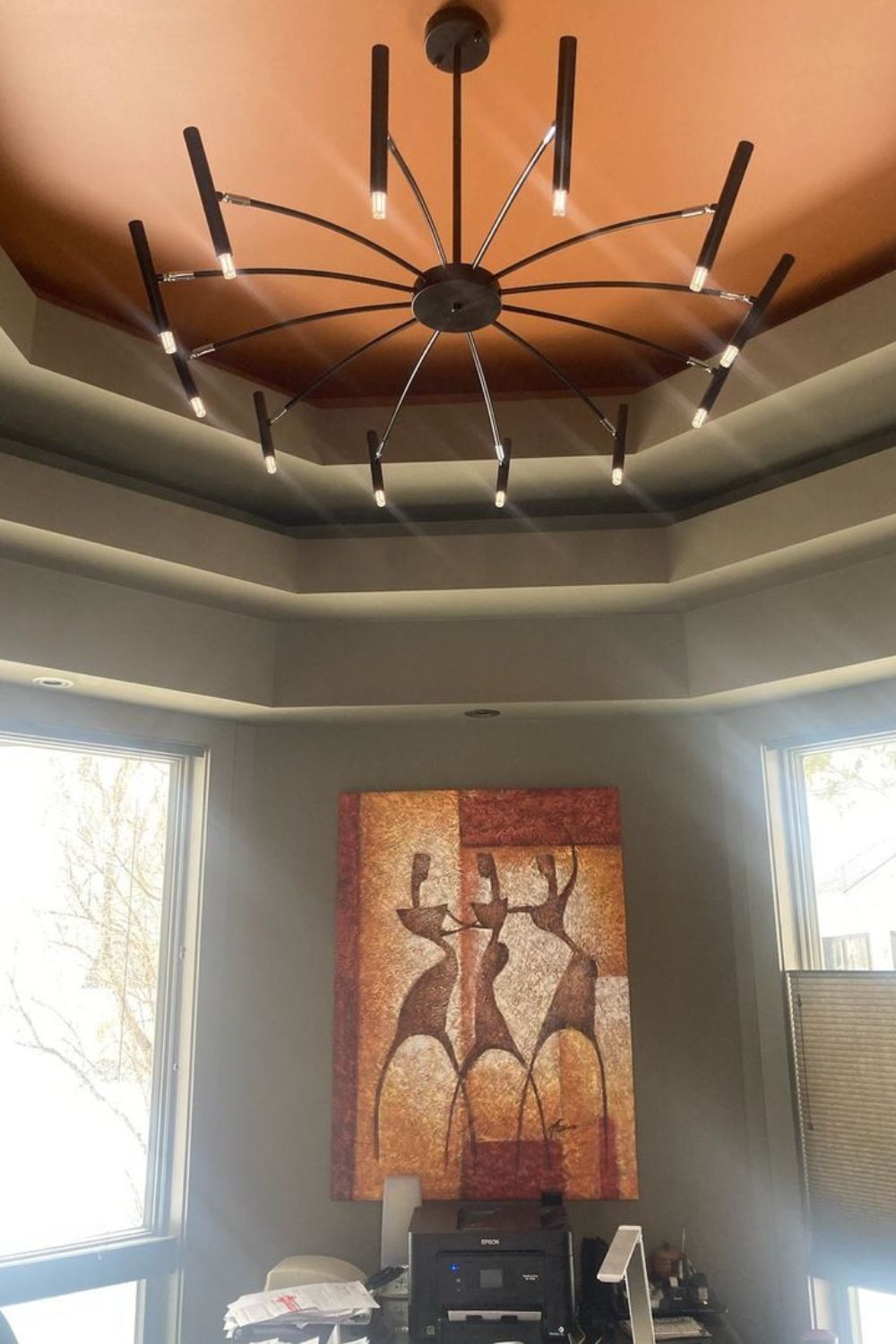 Radial Modern Chandelier - view 27 | everlamps