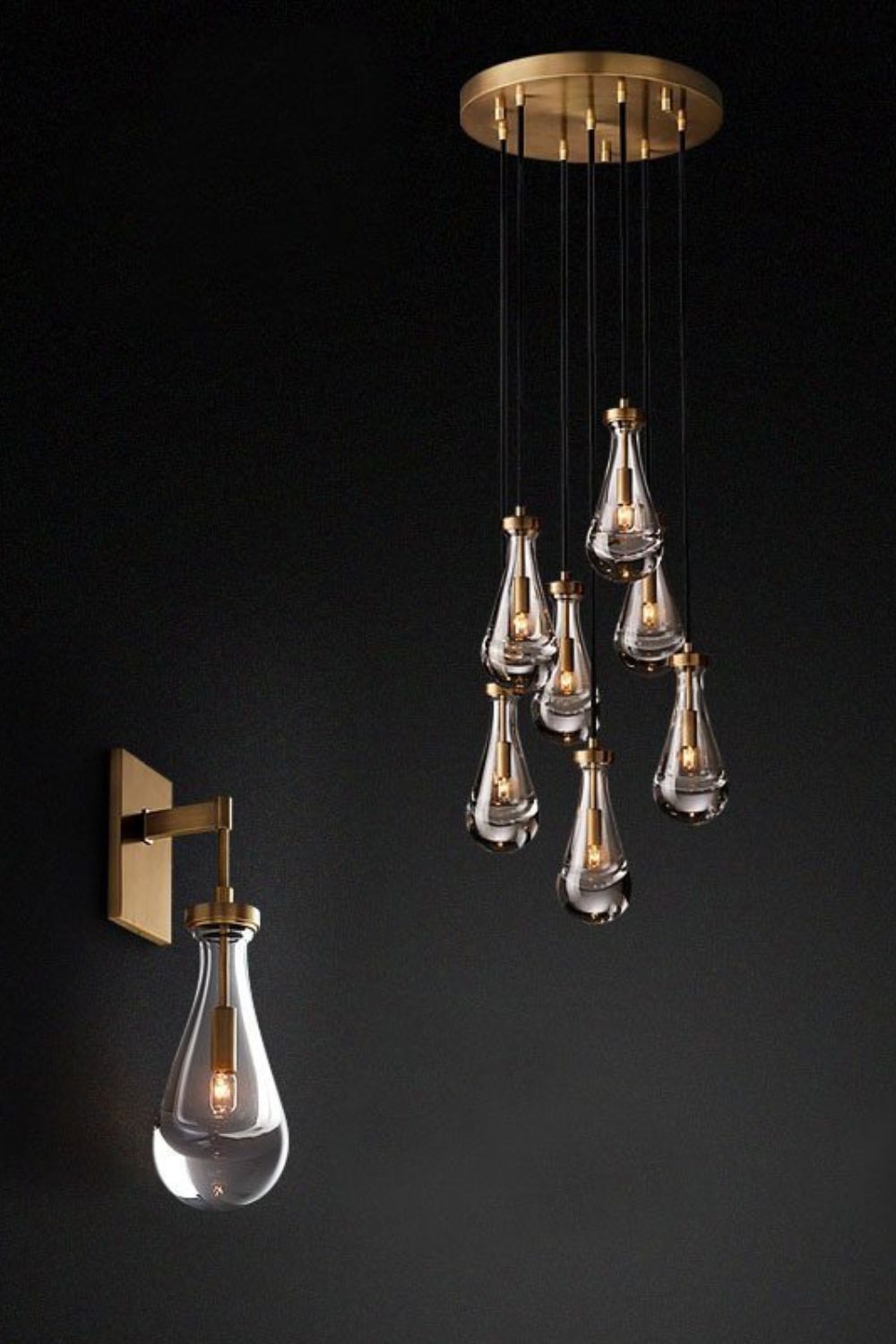 Rain Sconce - everlamps
