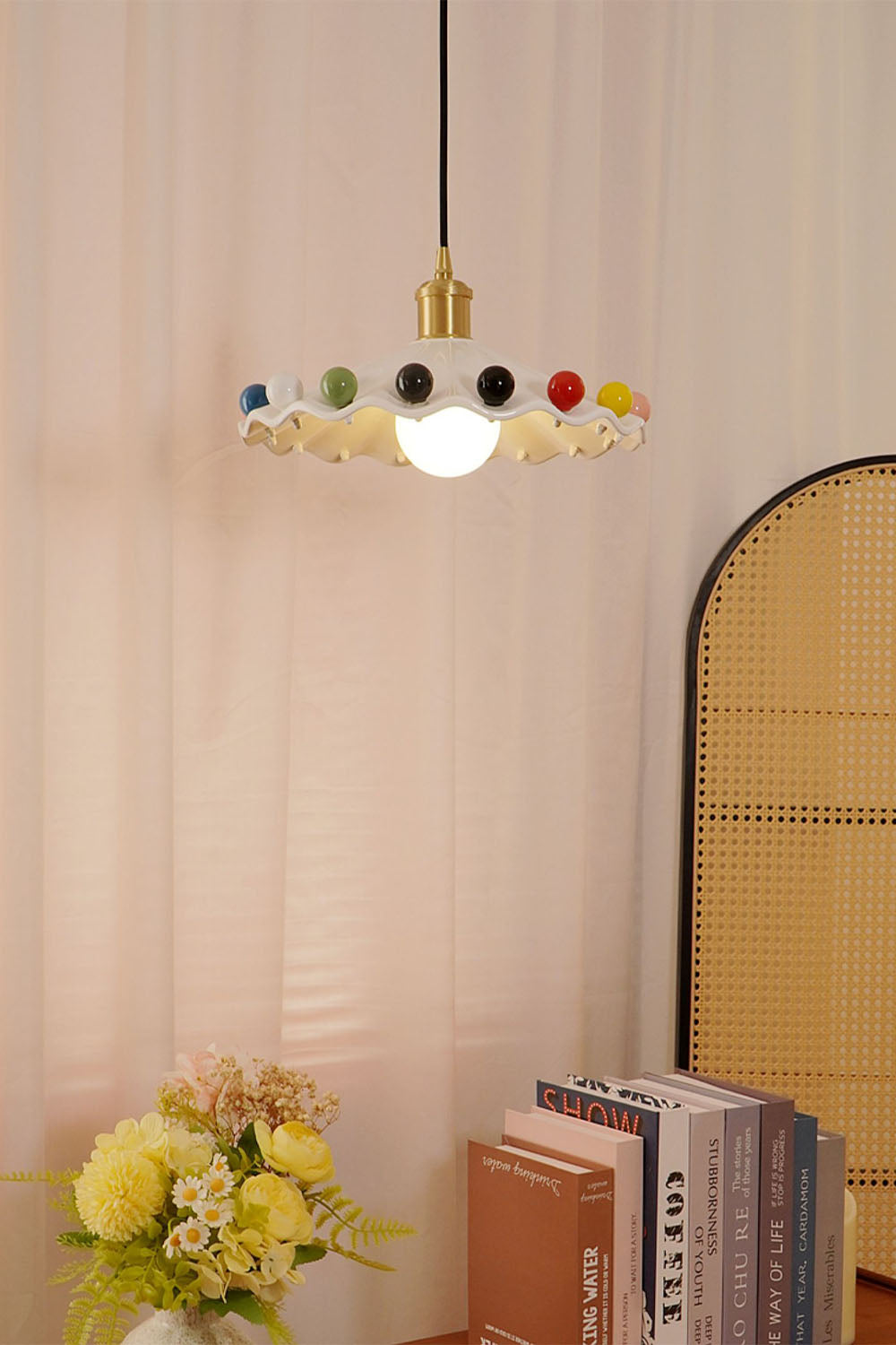 Dopamine Rainbow Wave Pendant Light - view 11 | everlamps