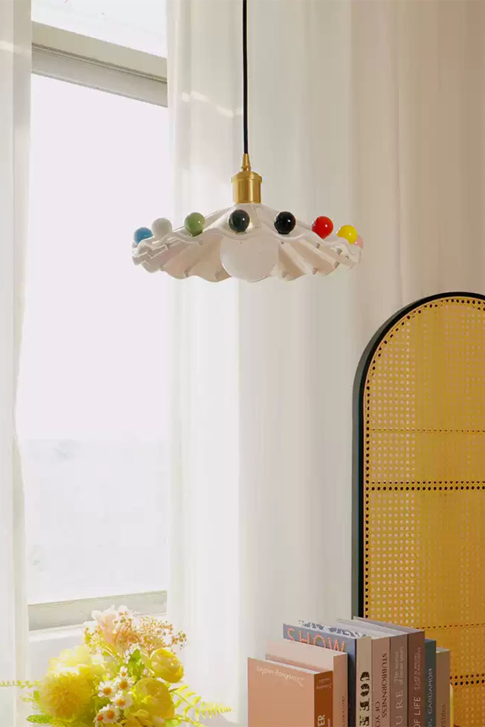 Dopamine Rainbow Wave Pendant Light - view 8 | everlamps