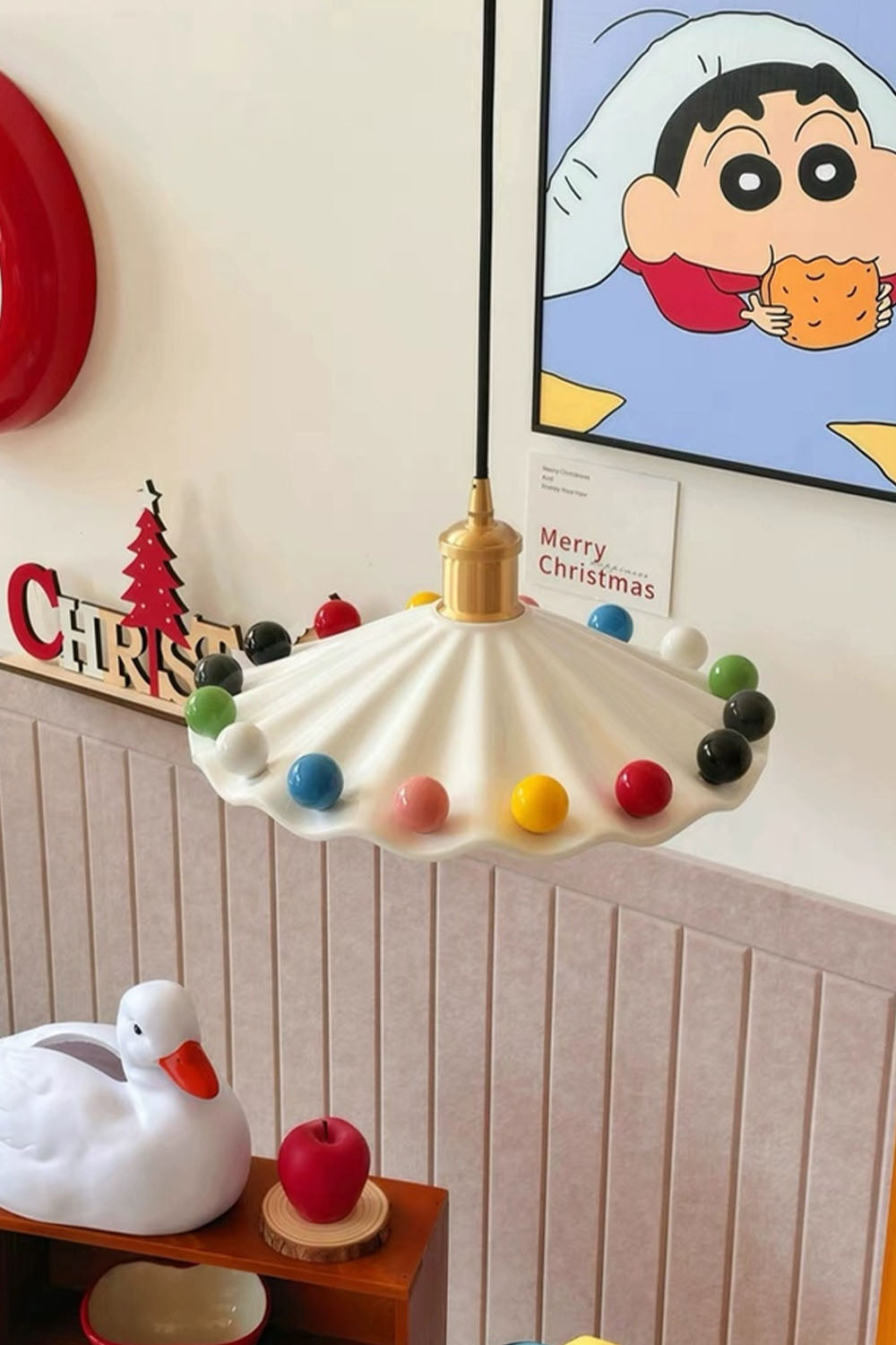Dopamine Rainbow Wave Pendant Light - view 14 | everlamps