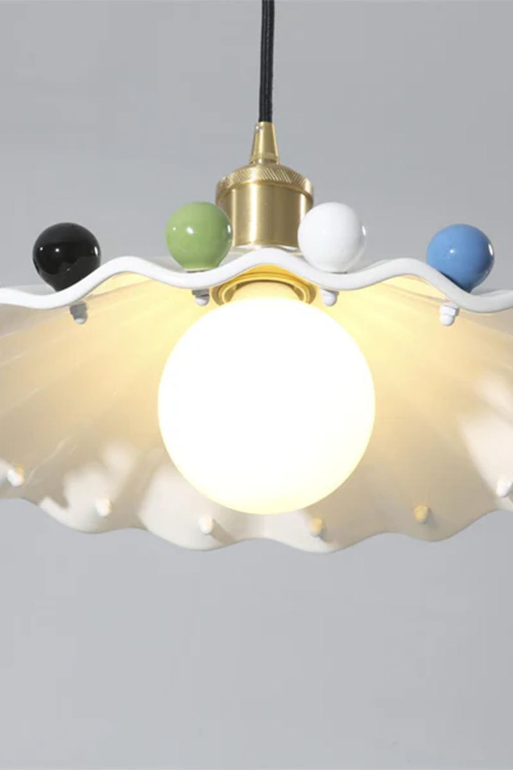 Dopamine Rainbow Wave Pendant Light - view 3 | everlamps