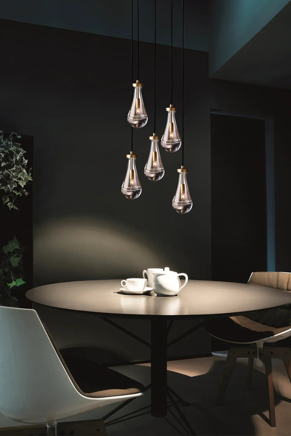 Raindrop Linear Chandelier - view 11 | everlamps