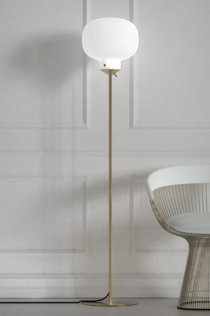Raito Glass Globe Floor Lamp - view 4 | everlamps