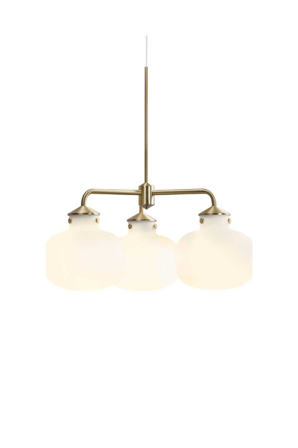 Raito Glass Globe Pendant Chandelier - view 38 | everlamps