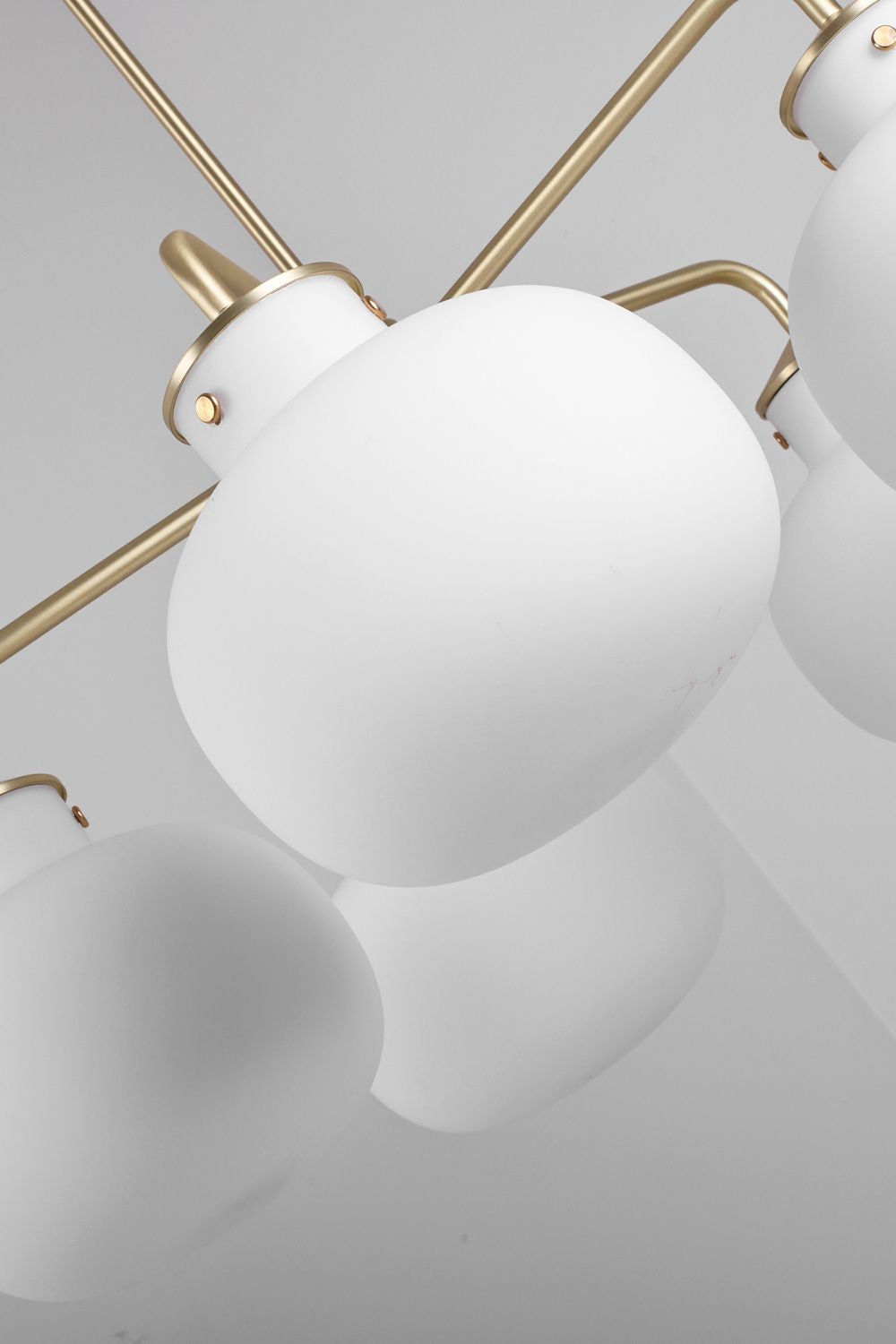 Raito Glass Globe Pendant Chandelier - view 36 | everlamps