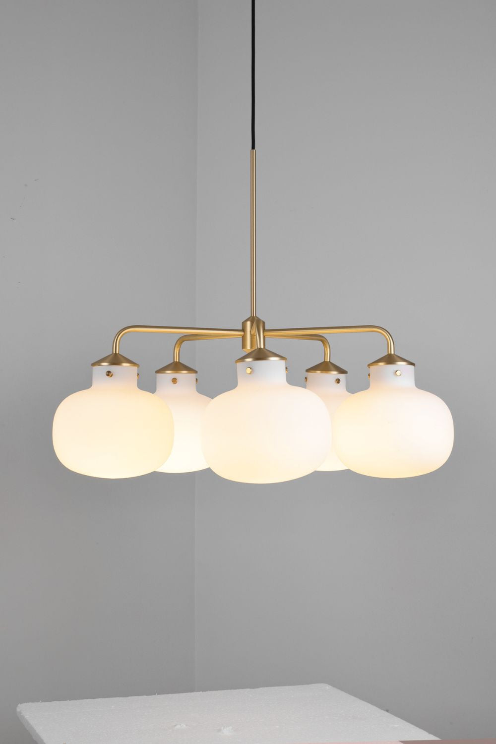 Raito Glass Globe Pendant Chandelier - view 23 | everlamps