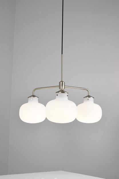 Raito Glass Globe Pendant Chandelier - view 26 | everlamps