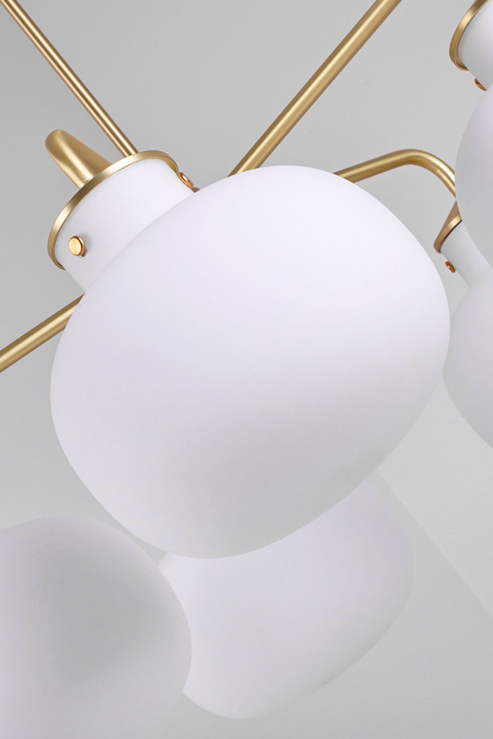 Raito Glass Globe Pendant Chandelier - view 33 | everlamps