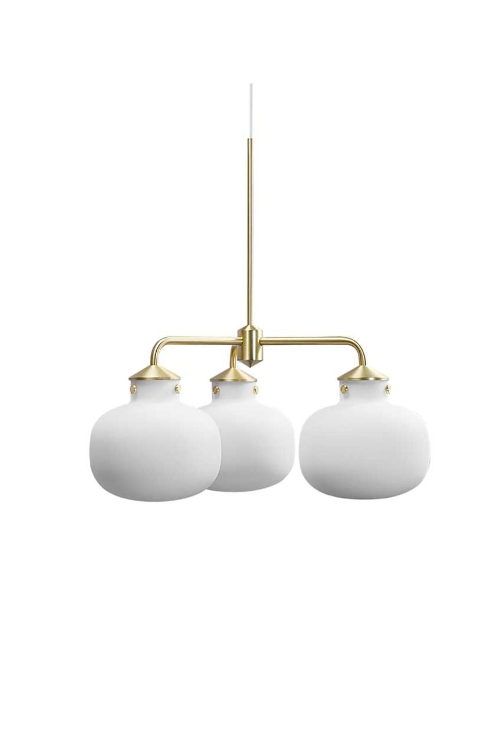 Raito Glass Globe Pendant Chandelier - view 40 | everlamps