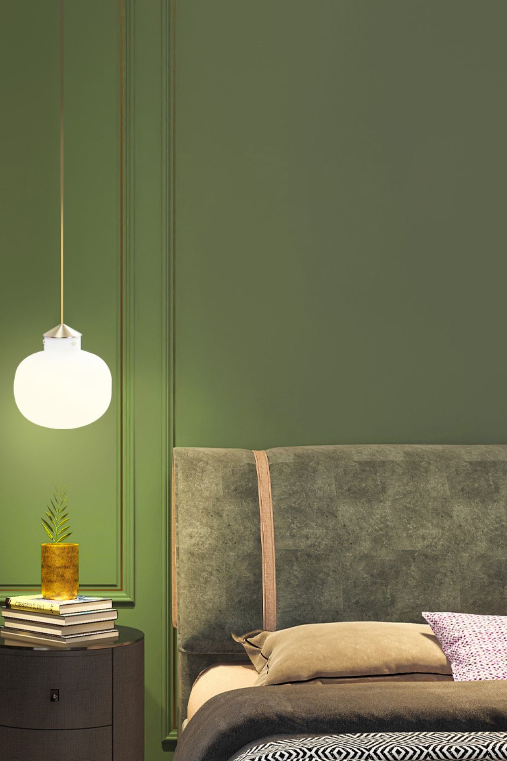 Raito Glass Globe Pendant Light - view 12 | everlamps