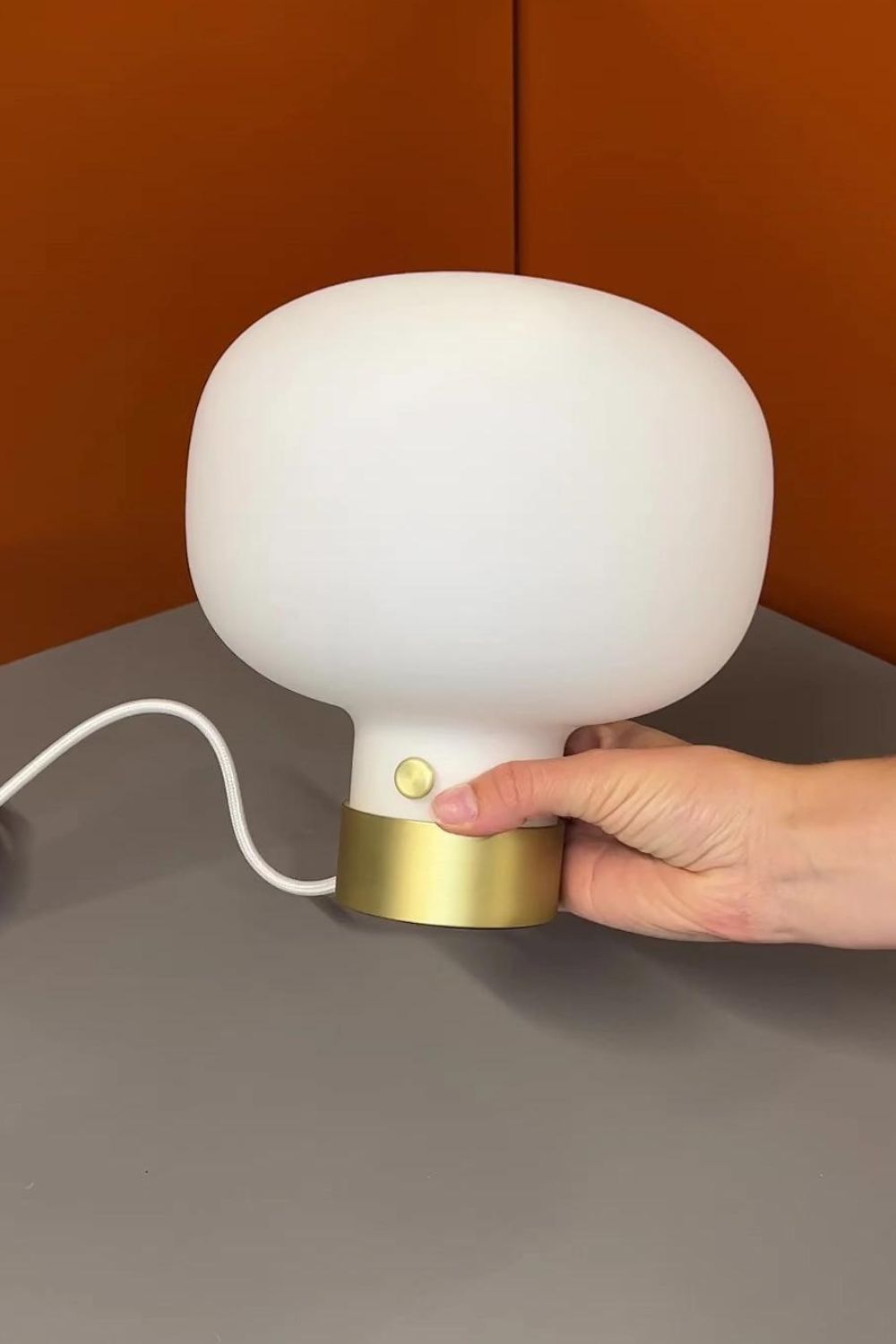 Raito Glass Globe Table Lamp - view 2 | everlamps